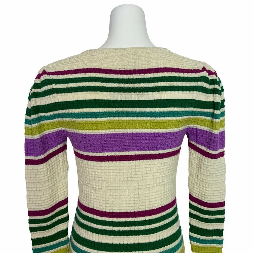 NWT Free People Gidget v-neck long sleeve Sweater Dress XS Multi-Color S… - Picture 10 of 11
